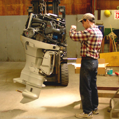 Outboard Motor Inspection
